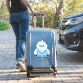 かわいいクリスマス/冬のイェティ シール (スーツケースインサイチュ)