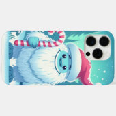 かわいいクリスマス/冬のイェティ Case-Mate iPhoneケース (裏面 (横))