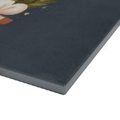 かわいいクリスマス/冬のクマのリース カッティングボード (角)