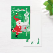 かわいいクリスマス、歌と踊りサンタクロース (デスク)