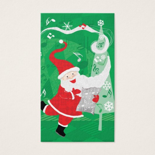 かわいいクリスマス、歌と踊りサンタクロース (正面)