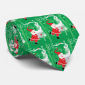 かわいいクリスマス、歌と踊りサンタクロース ネクタイ (ロール)