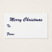 かわいいクリスマス、音楽を演奏する天使がホルンを吹く (裏面)