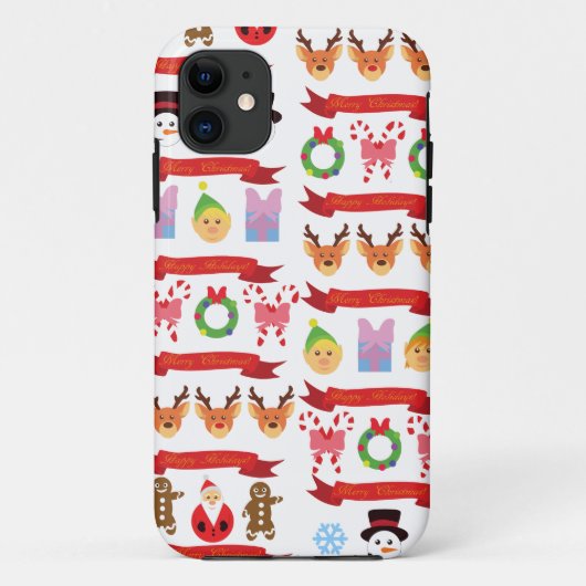 かわいいクリスマス Case-Mate iPhoneケース (裏面)