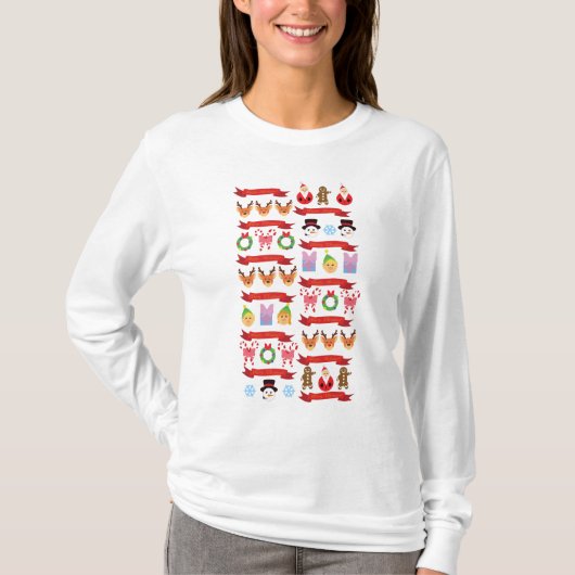 かわいいクリスマス Tシャツ (正面)