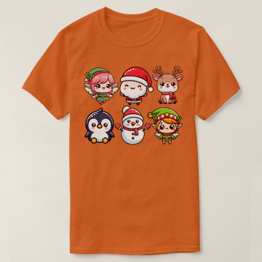 かわいいクリスマスTシャツ1 Tシャツ (デザイン正面)