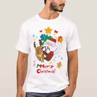 かわいいクリスマスTシャツ Tシャツ