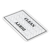 かわいいクリーン汚れた農家キッチン マグネット (右側)