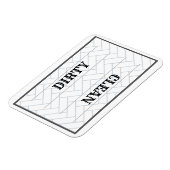 かわいいクリーン汚れた農家キッチン マグネット (左側)