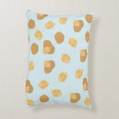 かわいいクルミのナッツパターン アクセントクッション (裏面(縦))