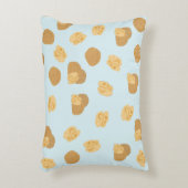 かわいいクルミのナッツパターン アクセントクッション (正面(垂直))