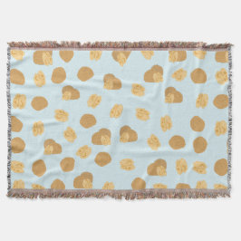 かわいいクルミのナッツパターン スローブランケット