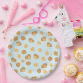 かわいいクルミのナッツパターン ペーパープレート (パーティー)