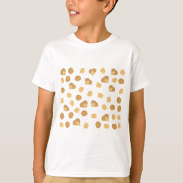 かわいいクルミのナッツパターン Tシャツ