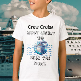かわいいクルーズ ティール 乗り遅れる 個人用 Tシャツ