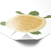 かわいいクロウガメ フォトプリント            (角)