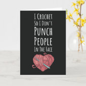 かわいいクロッカス カード クロッキング ヤーン 言う (黄色い花)