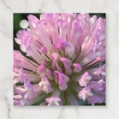 かわいいクローバーの花 フェイバータグ (正面)