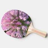 かわいいクローバーの花 卓球ラケット (横)
