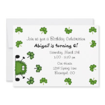 かわいいクローバー アイルランドのセントパトリックデー 誕生日