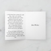 かわいいクーガーの大きな猫の絵画野生動物の芸術 カード (内部)