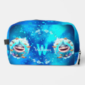 かわいいクールハッピーシャークボーイ海ブルー ドップキット (正面)