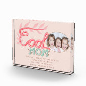 かわいいクールママ ハンドレタリング 母の日 フォトブロック (右)