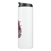 かわいいクールユニコーンさくらんぼ長袖T-Sh タンブラー (回転右)