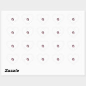 かわいいクールユニコーンさくらんぼ長袖T-Sh ハートシール (シート)