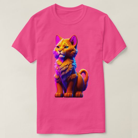 かわいいクール猫と子猫たち26 Tシャツ (デザイン正面)