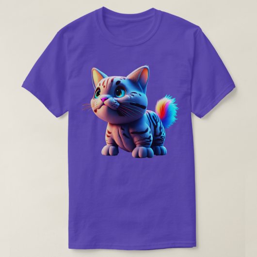 かわいいクール猫と子猫たち29 Tシャツ (デザイン正面)