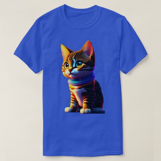 かわいいクール猫と子猫たち41 Tシャツ (デザイン正面)