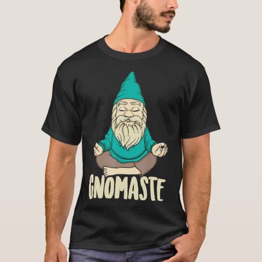 かわいいグノおもしろいマめい想ステのヨガ格言贈呈 Tシャツ (正面)