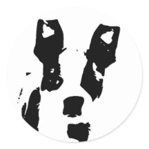 かわいいグラフィックボストンテリアパピー