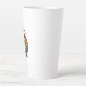 かわいいグラフィック入りラテマグ カフェラテマグ (正面)