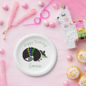 かわいいグラフィックARMADILLO -ハッピーバースデー-パーティー ペーパープレート (パーティー)