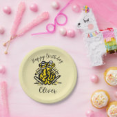 かわいいグラフィックFROG -パーティー動物 – 野生動物 ペーパープレート (パーティー)