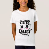 かわいいグラフィックTシャツ for ガールズ Tシャツ (正面)