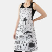 かわいいグラフィティ：ドードルアートセット。 エプロン (インサイチュ)
