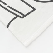 かわいいグラフィティ:ドードルアートセット。 フリースブランケット (角)