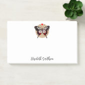 かわいいグランジヴィンテージ蝶とハート名を追加 ポストイット (オフィス)