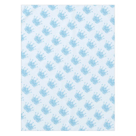 かわいいグリッターの空色の皇太子カスタム テーブルクロス