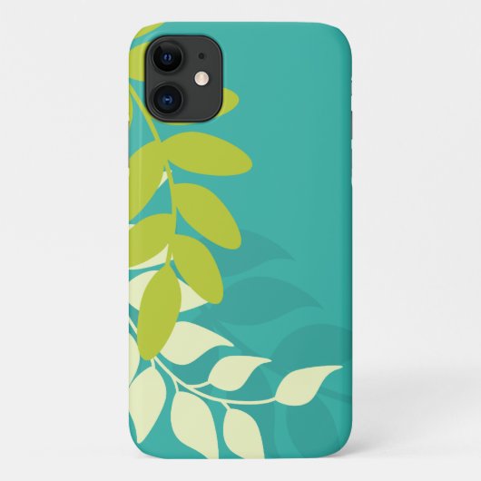 かわいいグリーンつる植物 Case-Mate iPhoneケース (裏面)