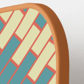 かわいいグリーンイエロー Brick Pro ピックルボール パドル (左詳細)