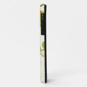 かわいいグリーンカエルのパターン Case-Mate iPhoneケース (裏面/左)