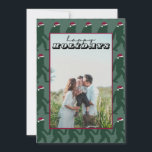 かわいいグリーンビッグフットSanta 1 Photo Christmas Card 招待状<br><div class="desc">かわいい緑のビッグフットSanta 1写真クリスマスカードと休日の応援を広げる。このカー魅力的ドは、フェスティバルのサンタハットを着た愛らしいBigfootを特徴とし、緑の背景によくはしゃぐ設定されて休日のウィムジーのtouchを追加する。このデザインは、珍しい楽しむクリスマスのビットを持つ人々に完璧であるしゃれている。愛らしい暗号は、それを受け取るすべての人にスマイルをもたらしている。カードには個人的な写真の宇宙も含まれており、休日の挨拶に特別なパーソナライズされたtouchを追加することができる。あなたは暖かい願いを友達、家族、愛する人に送るかどうか、このカードはユーモア、魅力、そして季節の精神をおもしろいと方法で組み合わせユニークる。</div>