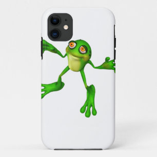 かわいいグリーンフロギー iPhone 11 ケース