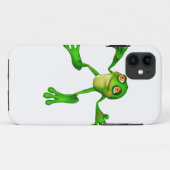 かわいいグリーンフロギー Case-Mate iPhoneケース (裏面(横))