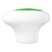 かわいいグリーンベア セラミックノブ (側面)