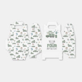 かわいいグリーンリサイクルトラックボーイズビークル誕生日 フェイバーボックス (折り畳みなし)